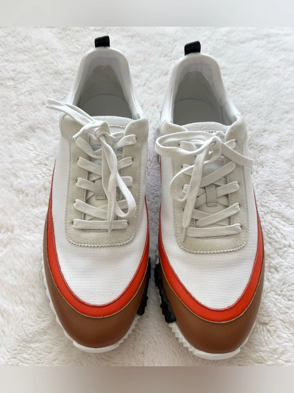 NEW!!! Hermes Bouncer Sneaker in the Multicolor blanc size 45 EU Authentic 1750$
